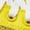 Yellow, variant on Men's Bright Yellow Breathable Mesh Platform Sneakers