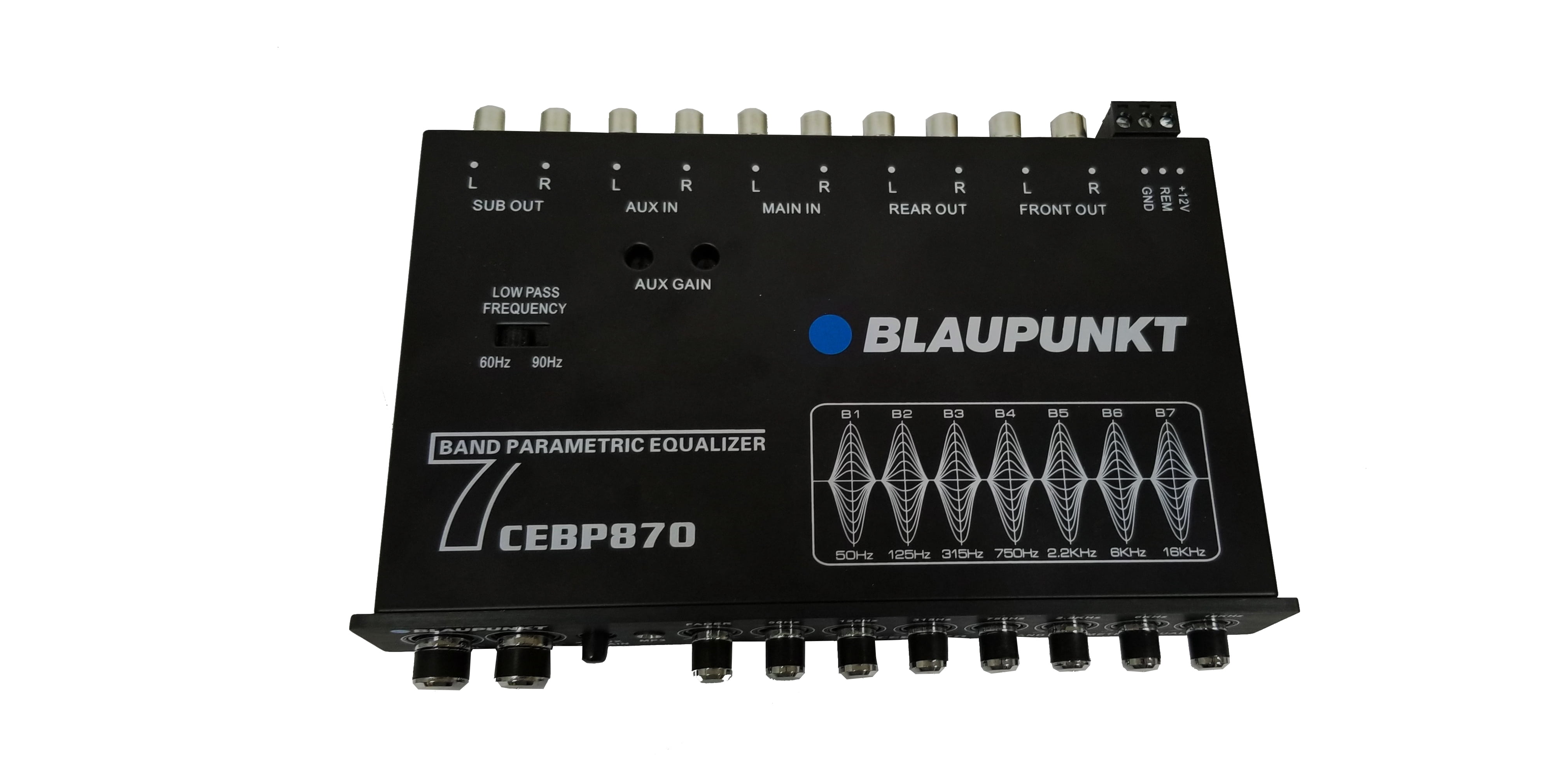 Couple Turning Intensive Blaupunkt Compact 7-Band Digital Equalizer (CEBP870) - Walmart.com