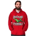 thumbnail image 4 of Funny Dino Puns Are Pterrible Joke Hoodie Sweatshirt Women Men Brisco Brands S, 4 of 6