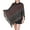 Black, variant on Clearance! Baberdicy Women Splice Poncho with Tassels Faux Plush Shawl Scarf Fringed Wraps Pashminas Sweater Pullover Cape Gifts for Women Sweater Tassel Hem Shawl Wrap Cloak Black