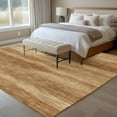 thumbnail image 2 of Retro Brown Wood Grain Washable Area Rug 5 x 7 ft Rustic Board Texture Country Style, Soft Non Slip Rugs Stain Repellent Indoor Felt Carpet for Living Dining Room Bedroom Home Office, 2 of 9