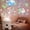 Christmas, variant on Dynamic Rotating LED Projector Light, HD Smart Dynamic 5D Holographic Night Light Projector, 360° Rotating Galaxy Projector Night Light, USB Rechargeable Ocean Wave Night Projection (Ocean)