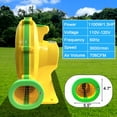thumbnail image 2 of FLAPKWAN 1100W Bounce House Blower 1.5HP Air Blower for Outdoor Bounce Houses, Water Slides Air Sofas, Jumpers, Paint Booth and Other Suitable Outdoor inflatables Air Pump Fan, 2 of 6