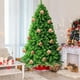 thumbnail image 4 of Christmas Decorations 4 Piece Flocked Christmas Balls Christmas Decoration SetMultiple Styles Of Christmas Tree Decorations Can Also Be Used For Other Party, 4 of 6