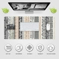 thumbnail image 2 of Desk Mat, Boho Large Mouse Pad for Desk, XXL Extended Keyboard Pad Gaming Mouse Pad Office Desk Accessories for Women Desk Organizers, Aboriginals Geometric Art, 2 of 6