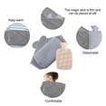 thumbnail image 4 of Sentmoon jusqu'à 90 % de Rabais Sac d'Eau Chaude Rempli d'Eau Imitation Longue Protection de la Taille Perfusion pour Ventre Chaud Irrigation en PVC Eau Sac d'Eau Chaude Aubaines du Jour Liquidation Prime, 4 of 7