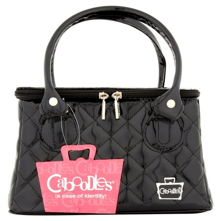 Caboodles Sassy Tapered Makeup Tote, Black