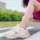 thumbnail image 5 of 1 par de zapatillas gruesas para mujer, zapatillas gruesas para mujer, zapatillas de moda, zapatos deportivos para mujer, talla 40, 5 of 6
