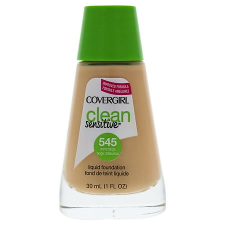Clean Sensitive Liquid Foundation - # 545 Warm Beige by CoverGirl for Women - 1 oz