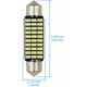 thumbnail image 2 of 4 unidades C5W LED Anti-Fehler Weiß 41 mm 3014 Glühbirnen 30SMD Festoon Dome Auto-Innen-LED-Light 211-2 578 DC 12 V 6000 K, 2 of 5