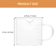 thumbnail image 2 of Small Glass Pitcher Creamer Coffee Milk Creamer Pitcher Clear Gravy Sauce Boat Serving Jug 150ml, 2 of 6