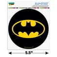 thumbnail image 6 of Batman Classic Bat Shield Logo Automotive Car Window Locker Circle Bumper Sticker, 6 of 7
