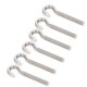 thumbnail image 2 of 10Pcs Eye Screw 304 Stainless Steel Open Bolt Hook Eyelet Threaded Screws Hardware, 2 of 5
