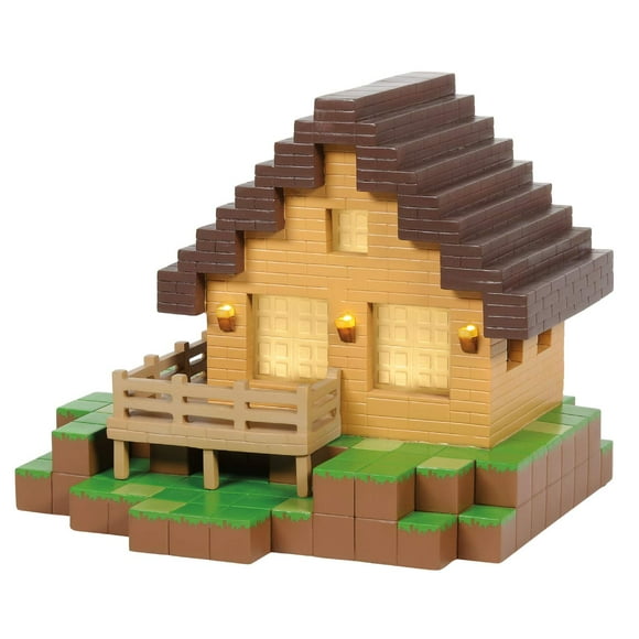 Department 56 Minecraft Village House Lit Building, 6.375 Inch, Multicolor