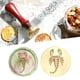 thumbnail image 4 of Cuadros Decorativos Sello de cera de sellado Retro 3D Animal DIY Craft 25 mm Reemplazar cabeza de cobre (H) Tmvgtek embutido en tela, 4 of 6