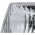 thumbnail image 5 of Factory Style Headlights Chrome Housing Clear Lens Made For And Compatible With 1992 - 2007 Ford Econoline E150 E250 E Series 92 93 94 95 96 97 98 99 00 01 02 03 04 05 06 07, 5 of 8