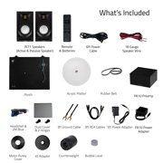 Fluance RT85 Vinyl Turntable Record Player, Ortofon 2M Blue Cartridge, Ri71 Powered Bookshelf Speakers, PA10 Preamp