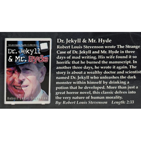 Best of Gothic Horror Audiobook Collection - 3 Unabridged Books on 10 Audio Cassette Tapes