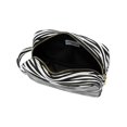 thumbnail image 2 of Daisy Rose Cosmetic Toiletry Bag PU Vegan Leather Travel Bag for Women - Zebra, 2 of 8