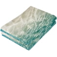 thumbnail image 3 of Dreamtimes Blue Pacific Ocean 2 pcs Hand Towels Set, Soft Lightweight Highly Absorbent Towel for Bathroom Toilet Kitchen Beach 28.3x14.4in, 3 of 7