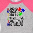 thumbnail image 4 of Inktastic Autism Awareness Acronym Boys or Girls Baby Bodysuit, 4 of 5