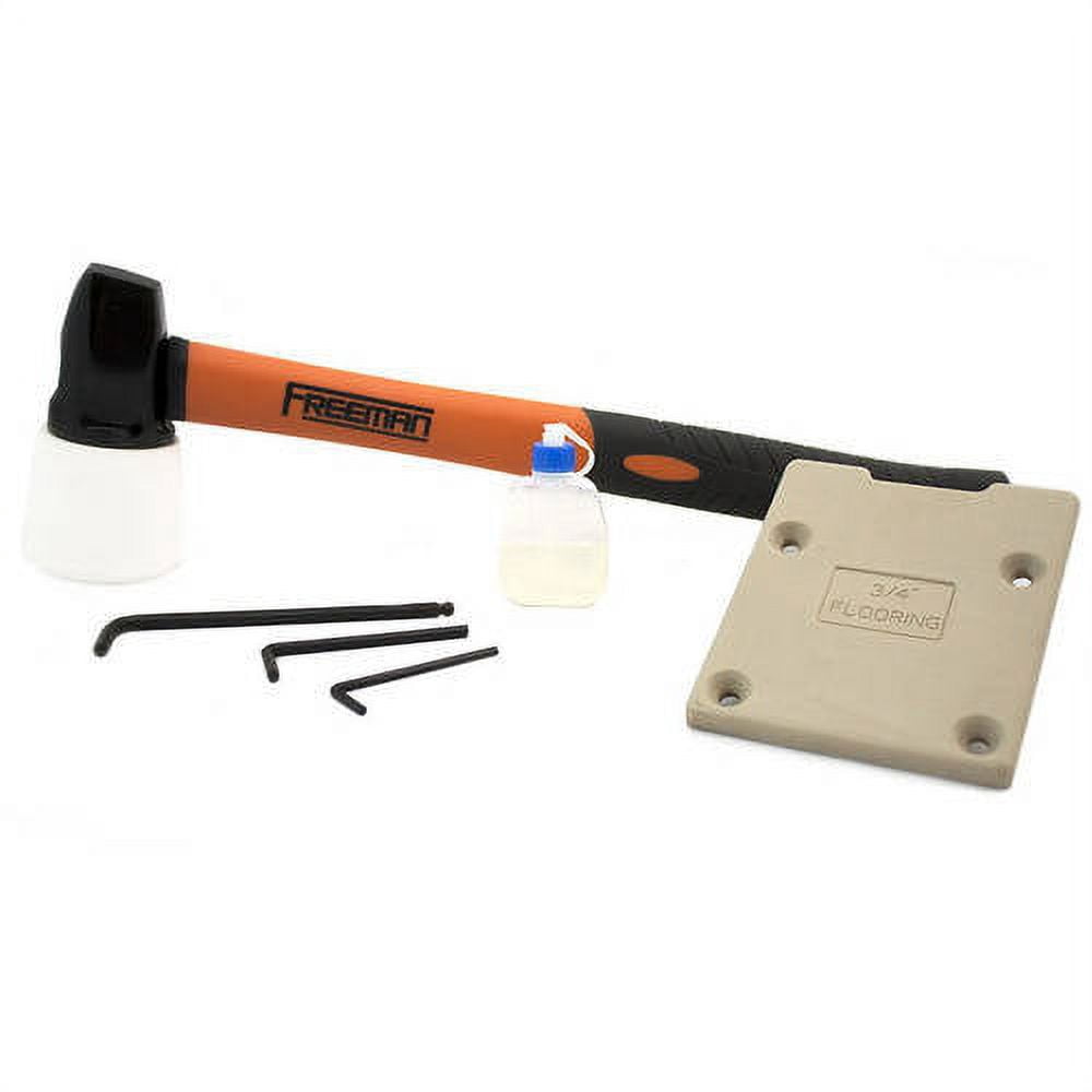 Freeman PDX50C Lightweight Pneumatic 3-in-1 15.5-Gauge and 16-Gauge 2" Flooring Nailer / Stapler