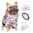 thumbnail image 3 of Balery 4th Of July Sudadera con Capucha para Perros Pequeños – Ropa para Mascotas, Disfraz para Perros y Gatos, Ideal para Fiestas y Cosplay-Medium, 3 of 7