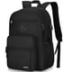 thumbnail image 1 of Mochila BIKROD negra para hombre y mujer, cuaderno escolar 15.6, 1 of 7