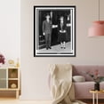 thumbnail image 3 of Historic Framed Print, The Royal Japanese newlyweds. Prince and Princess Chichibu leave for Tokyo to pray at the tomb of their ancestors, 17-7/8" x 21-7/8", 3 of 9