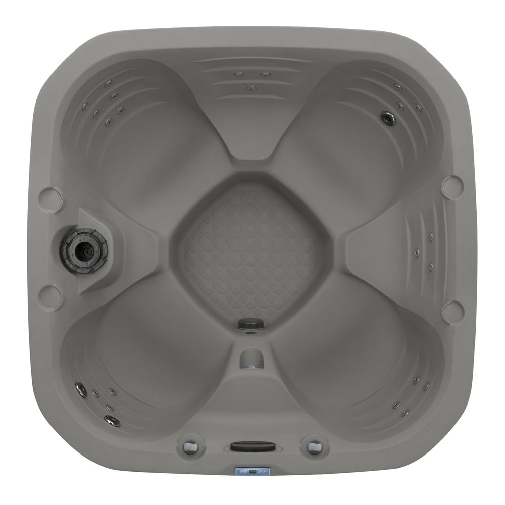 All New 2025 HydroLuxe MAUI Taupe/Grey Hot Tub - 6-person, 26 Jets, Convertible 110v/220v