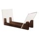 thumbnail image 1 of Vinyl Record Storage Holder Large Capacity Acrylic Ends Display Stand Wooden LP Vinyl Album Desktop Rack, 1 of 5