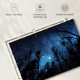 thumbnail image 6 of Elephant Stock Forest Night Sky Wall Art - Horizontal Canvas Wall Art - Living Room Wall Decor - Astronomy & Space Canvas - Black And Blue Decor - 45" x 30", 6 of 8