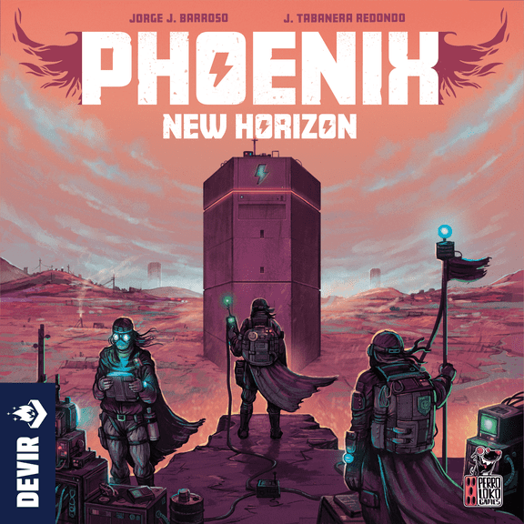 Devir Phoenix New Horizon Strategy Board Game for 1–4 Players Ages 14 , Post-Apocalyptic Euro-Style Tabletop Game, 120-Minute Playtime