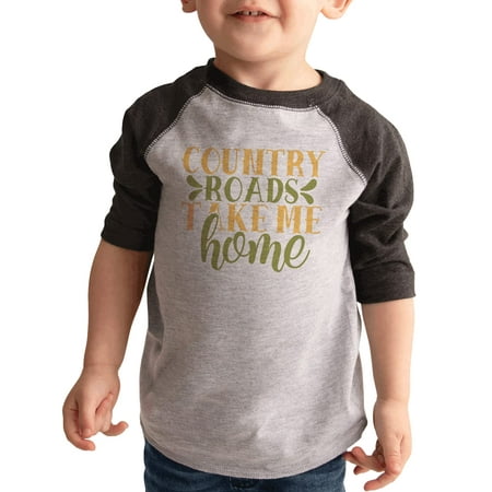 

7 ate 9 Apparel Kids Farm Life Shirts - Country Roads Grey Shirt 18 Months
