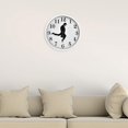 thumbnail image 2 of Mon-Ty Pyth on Inspired Silly Walk Reloj de pared, Ministerio de Silly Walks Reloj, Walking Man Silent Wall Clocks, Reloj de pared Inspirado en la comedia británica, Relojes para dormitorio Cocina Sala de estar Regalos escolares Zhivalor BST3079425, 2 of 5