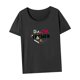 thumbnail image 5 of Camiseta para Mujer, Camiseta Básica, Streetwear, Disfraz, Camiseta Suave de Cuello Redondo para Salidas L, 5 of 7