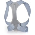 thumbnail image 2 of GreyCorrector de postura para mujeres y hombres, enderezador de espalda ajustable, corrector de postura debajo de la ropa, entrenador de postura superior transpirable para espalda, 2 of 5