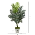 thumbnail image 2 of Nearly Natural 65in. Paradise Palm Artificial Plant in Decorative Planter, 2 of 2