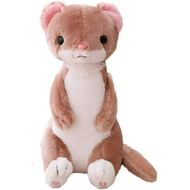 Rosiha Hurones Peluches Kawaii Peluche Muñeca Almohada 20 '' Cumpleaños Fiesta De Navidad Regalo (Marrón)