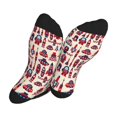 thumbnail image 5 of KLL Rocket Pattern Print Cool Socks Men's Women's Crew Socks Funny Crazy Novelty Stockings, 5 of 7