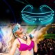 thumbnail image 5 of Gafas de sol con purpurina para fiestas, gafas de sol, persianas brillantes, gafas de barra de rebote (rosa-amarillo) JAMW Sencillez, 5 of 5