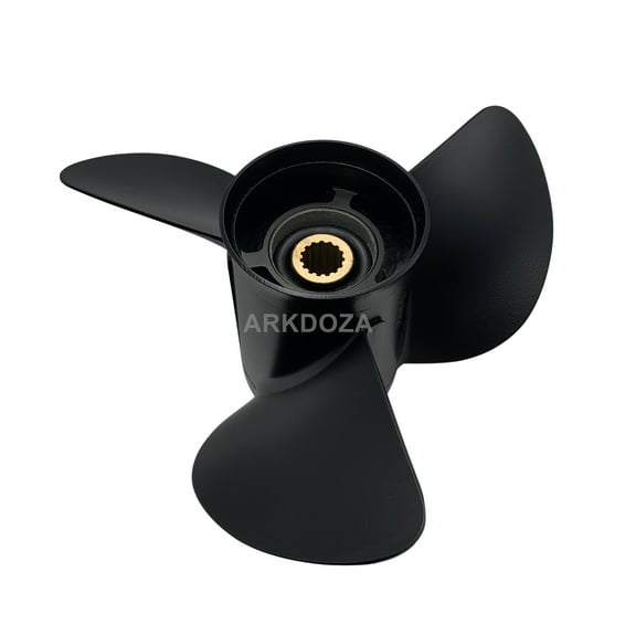 Boat Propeller 13x19 for Suzuki Outboard DT60/DT75/DT85/DT90 Aluminum 15 Tooth OEM NO:58100-94522-019