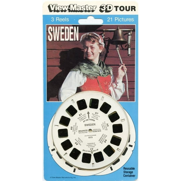 Sweden- ViewMaster 3 Reel Set