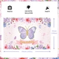 thumbnail image 5 of Butterfly Birthday Party Decorations for Girls - Butterfly Happy Birthday Backdrop for Garden Floral Birthday Party Supplies, 5 of 6