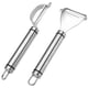 thumbnail image 1 of 2pcs Vegetable Peeler Set, Stainless Steel Y Shaped Vegetable Peeler, Fruit Peeler, Potato Carrot Apple Peeler Kitchen Gadget, 1 of 5