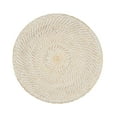 thumbnail image 4 of Saro Lifestyle Woven Rattan Placemat (Set of 4), 4 of 5