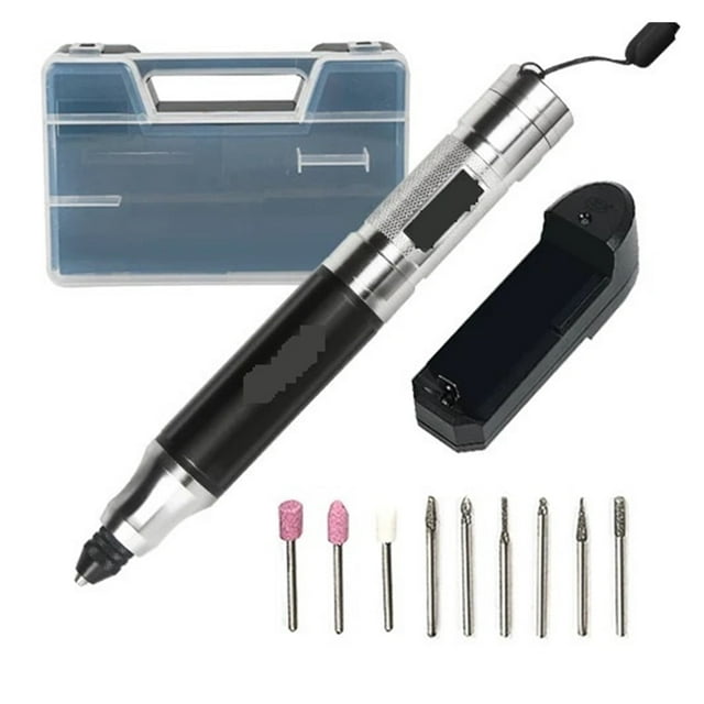 Outils Électriques de Gravure Mini Perceuse Sans Fil Machine de Polissage Outils de Perceuse Électriques pour Accessoires (Sans Pile), Compacts et Légers, Portatifs