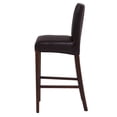 thumbnail image 4 of Milton Bonded Leather Bar Stool With Kickplate, Multiple Colors, 4 of 8