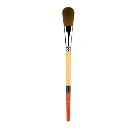 Princeton Snap! Golden Taklon Oval Wash Brush: 0.75 (Best Way To Wash Paint Brushes)