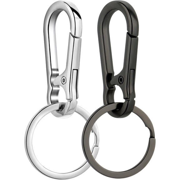 Metal Keychains Keyring Key Chain Ring Clip Holder Organizer for Home Car Keys Key Finder Women Men